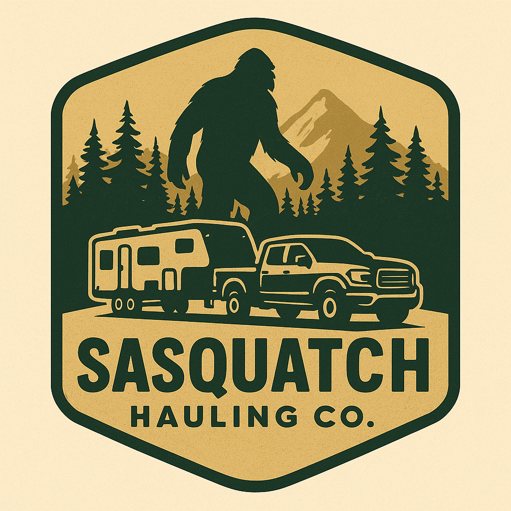 Sasquatch Hauling Co. logo